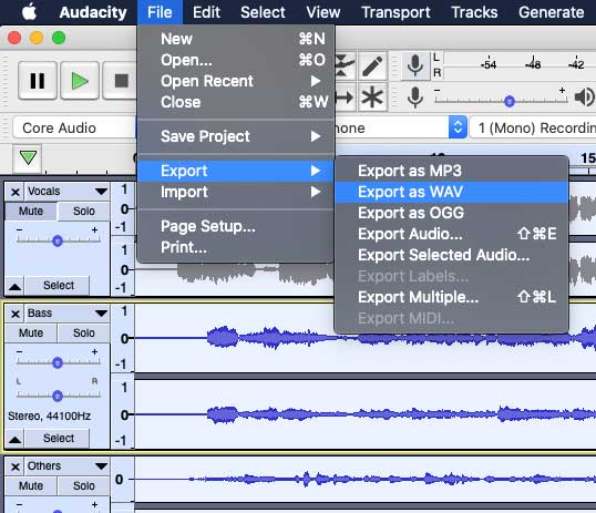 export-audio-as-wav